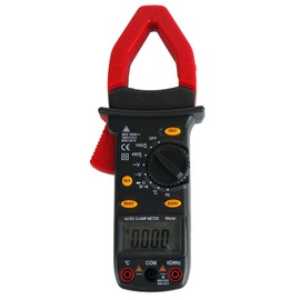 TekPower TP2101 4000 Count Mini Digital Clamp Meter AC/DC Voltage Current Resistance Tester Detector, A Better Version of MS2101