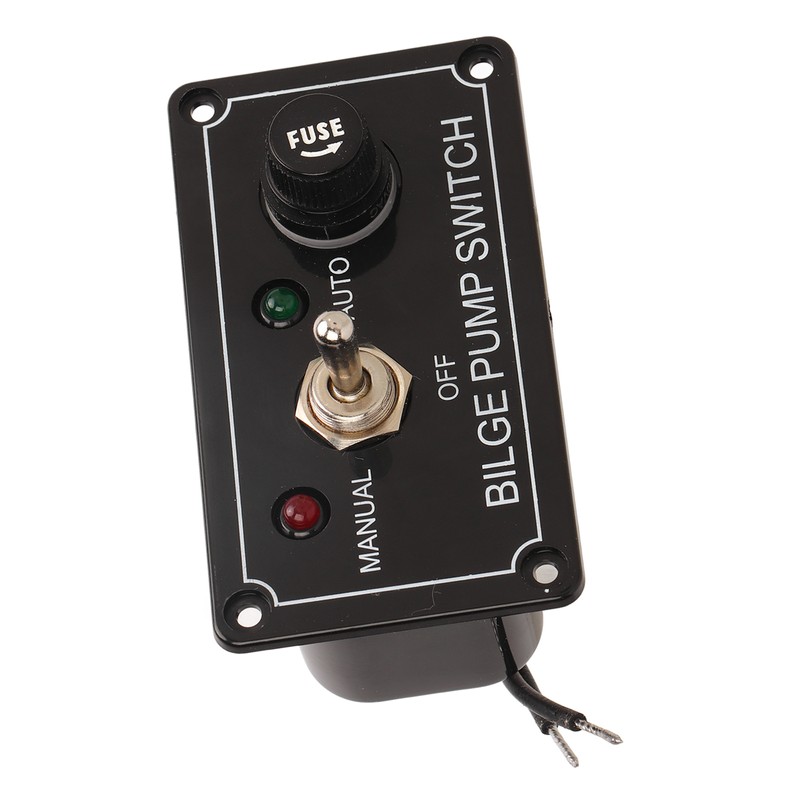 3 Way Bilge Pump Switch Rocker Toggle Switch Panel Marine