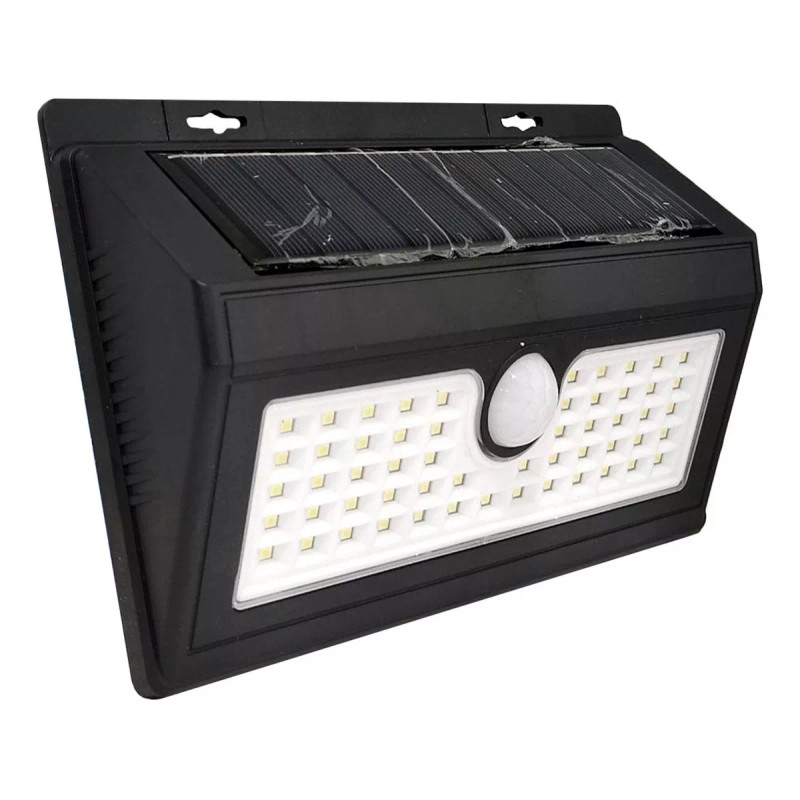 Sunled Lampara Reflector 40 Led Solar Sensor De Movimiento Recarga