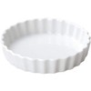 Tableware East White Round Pie Plate, 10 Inches (25.8 cm)