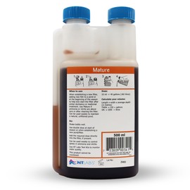 NT Labs Pond Mature, Pond Live Filter Bacteria, Breaks Down Toxic Fish Waste, Prevents Ammonia & Nitrite, use After Adding New Fish or Cleaning Pond Filter