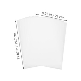 LALAFINA A4 Sulfuric Tracing Paper 100 Sheets for Drawing Calligraphy and Craft Projects for Artists and Wedding Invitations