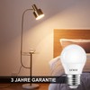LVWIT E27 LED ersetzt 40W Glühlampen (6-er Pack), Warmweiß 2700K,