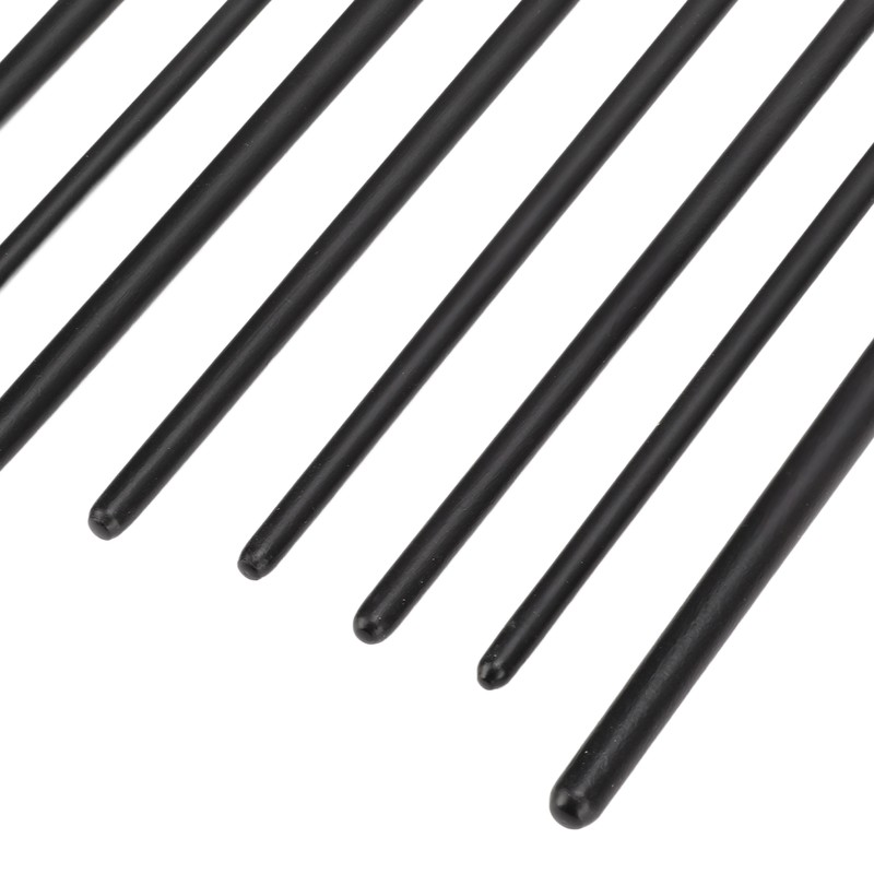 9Pcs Painting Brush Good Pigment Adsorption Round Flat Head Art