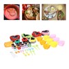 43 Pcs Mini Sandwich Cutter Sealer Sandwich Maker Cookie Sandwich