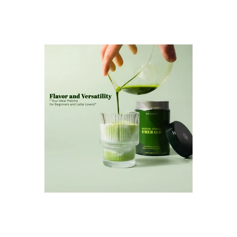 Midori Spring Matcha Ceremonial Orgánico Midori Spring 50 G