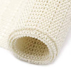 fowong Multipurpose Large Non-Slip Mat 200 x 200cm Anti-Skid Rug Universal Drawers Non-Slip Pad Cuttable DIY for Table Utensils Car Trunk Mat - White
