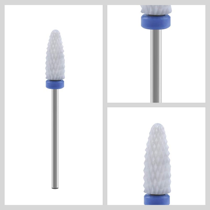 8pcs Nail Drill Bits Set, Drill Bits for Nails,Ceramic Nail