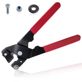 LEONTOOL Mosaic Nippers Tile Cutter Tool Heavy Duty Tile Nippers with Strong Plastic Breaker Bar Scoring Wheel for Cutting Porcelain Ceramic Mirror Professional Glass Cutters Score Tile Tool