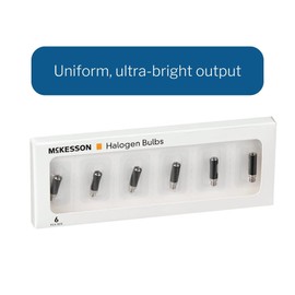 McKesson Halogen Light Bulbs 3 Watts, 4.6 Volts, Diagnostic Lamp Light Bulb for Medical Surgical Instruments, 1 Count, 1 Pack