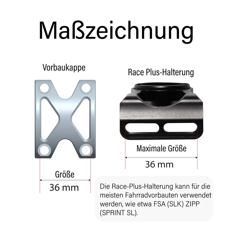 Chooee Fahrrad Halterung für Wahoo Elemnt, Wahoo Elemnt Bolt, Elemnt