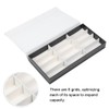 12 Grids Dustproof Jewelry Glasses Organizer Sunglasses Display Container Storage