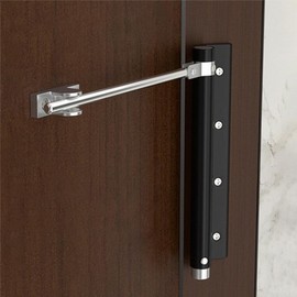 Automatic Door Closer/Damper for Entrance & Fire Doors Silver