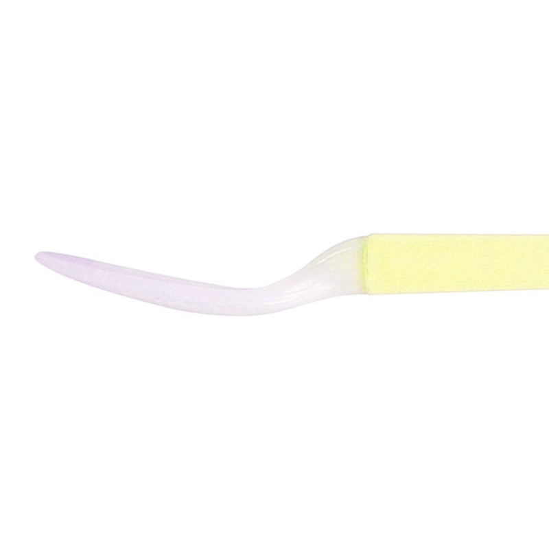 フセ企画 岡部洋食器製作所 口あたりやさしいスプーン レギュラー イエロー KU-02Y