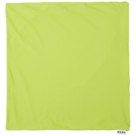 MOGU Bead Cushion Cover, Yellow Green, Square Cushion, 45S Cover, Light Green (Total Length Approx. 17.7 inches (45 cm), Dedicated Cover
