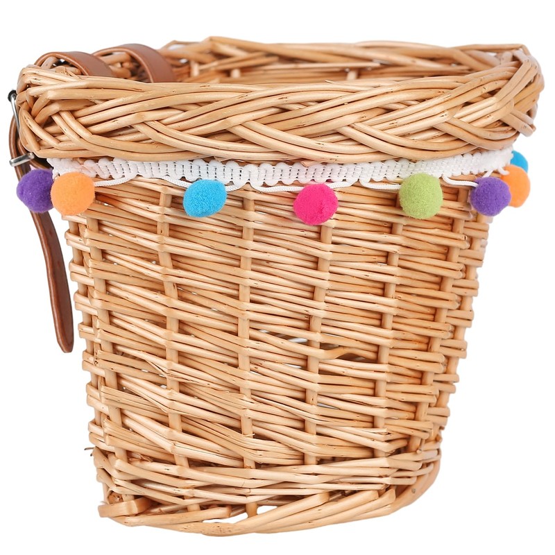 AVASTA Wicker Bicycle Basket for Children 12, 14, 16 Bicycle,