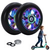 Stunt Scooter Wheels 100mm, Premium PU Scooter Accessories Replacement, Roller
