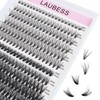 Eyelash Clusters LAUBESS Lash Clusters Individual Lashes Cluster Eyelash Extensions