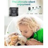 iDiskk Plug-in Air Purifier, Portable Negative Ion Air Purifier, Mini
