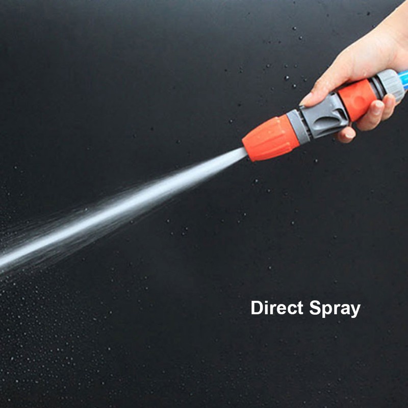Garden Water Hose Nozzle Sprayer Connector Kit Household Car Washing