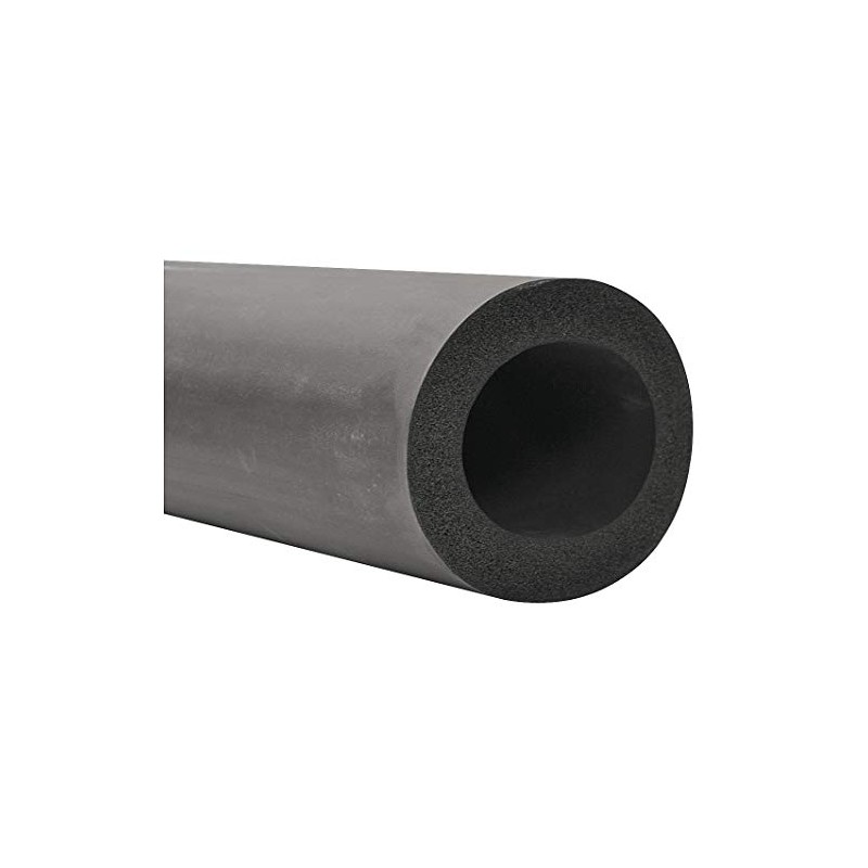 1-1/8" x 6 ft. EPDM Pipe Insulation, 1/2" Wall