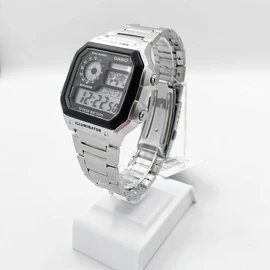 Casio Men's Digital World Time AE-1200WHD-1AVDE Multicolor Tamanho único Bracelet Watch