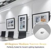 DiCUNO PAR16 LED Bulb 60W Equivalent, 6W Short Neck Spotlight