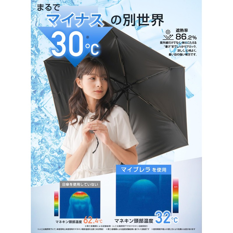 Lightweight Umbrella 【New Color Available】 UV Cut Rate 100% UPF50+