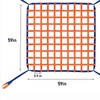 2200lbs Load Capacity Climbing Cargo Net, 4.92' x 4.92' Cargo