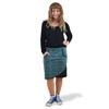 JULENDO Sewing Pattern Jersey Skirt in Wrap Look Pia Size