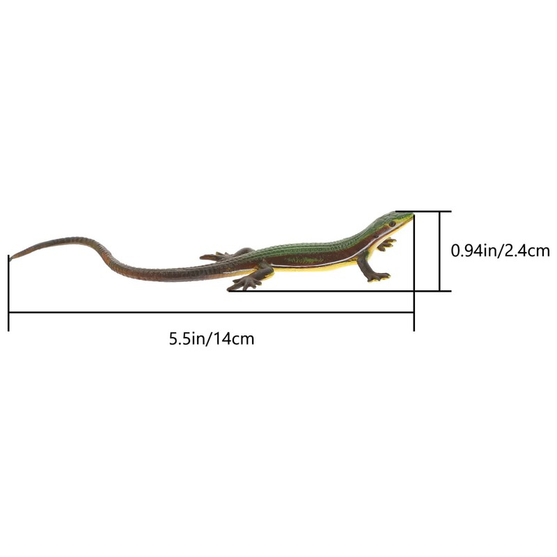 STOBOK Simulation Lizard Model Lizard Toy Lizard Party Ornament Lizard