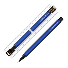 Ida Breueye Mechanical Pencil, 0.5mm, Toolhex, Classic Blue, IWI-8F990PP5-51B