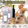 STAYWILD 31 Packs Wine Bottle Travel Protector & Inflatable Bags