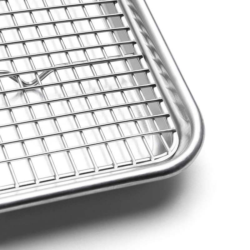 Spring Chef 100% Heavy Duty Stainless Steel Baking Rack &