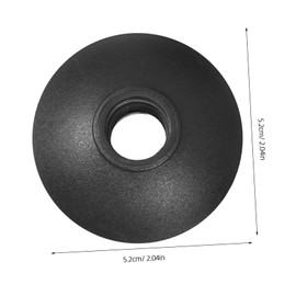 SUPVOX 4pcs Hiking Pole Tips Hiking Stick Stoppers for Trekking Poles Fit for Outdoor Activities Easy to Install Accessories