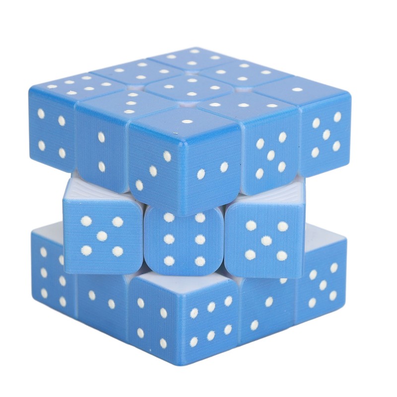 3x3 Braille Speed Puzzle for Blind Person Weak Vision 3D