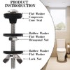 2PCS Universal Toilet Seat Screws Replacement Kit, Heavy Duty Toilet