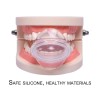 2PCS Transparent Silicone Anti Snoring Device Sleep Apnea Aid Stop