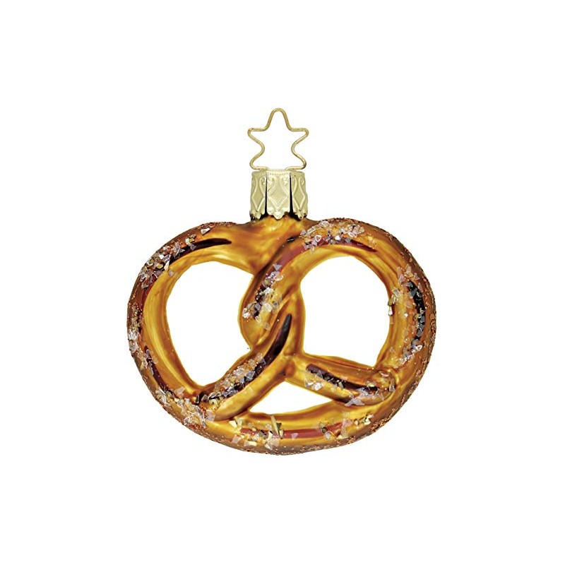 Inge Glas Pretzel Christmas Tree Decoration
