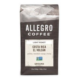 Allegro Coffee, Coffee Costa Rica El Volcan Ground, 12 Ounce
