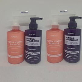 KUNDAL/Protein/Shampoo/500mlx2+/Cherry Blossom/500mlx2