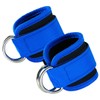 Ankle Straps,Double D-Ring Ankle Resistance Bands Adjustable Wrist Cuffs Kickback
