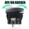 Waterproof Funny Rocker Switch 12v ON/Off, LED Backlit with Etched