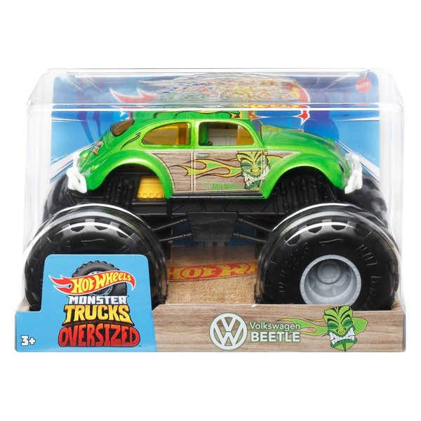 Hot Wheels Monster Trucks Oversized 1:24 Scale Metal Die-Cast Toy