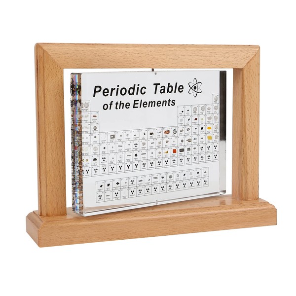 Periodic Table with Real Elements, Acrylic Periodic Table of 83
