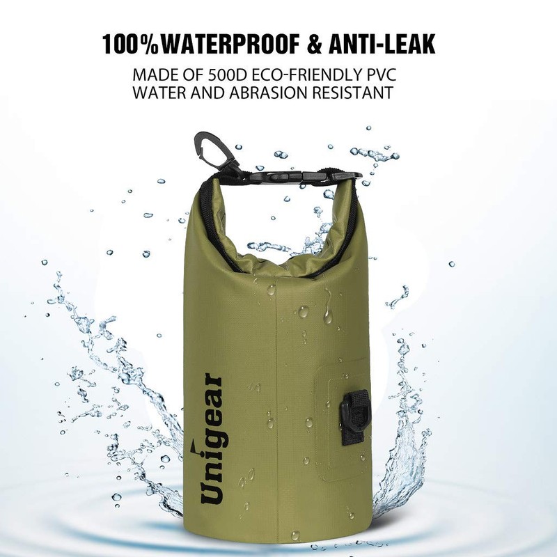 Unigear Waterproof Bag Waterproof Bag for Hiking, Kayaking, Fishing, Rafting,