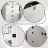4 Pack Flush Pull Handle for Door, Square Stainless Steel