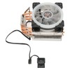 CPU Cooler with RGB Lights 9.2cm Fan 12V 3PIN 4PIN