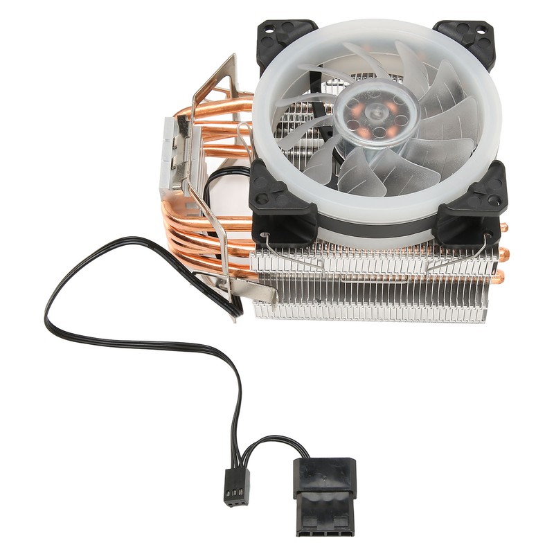 CPU Cooler with RGB Lights 9.2cm Fan 12V 3PIN 4PIN