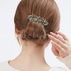 Herbeluemily Barrette, Hair Clip, Bijou, Antique Style, Flower Hair Accessory,